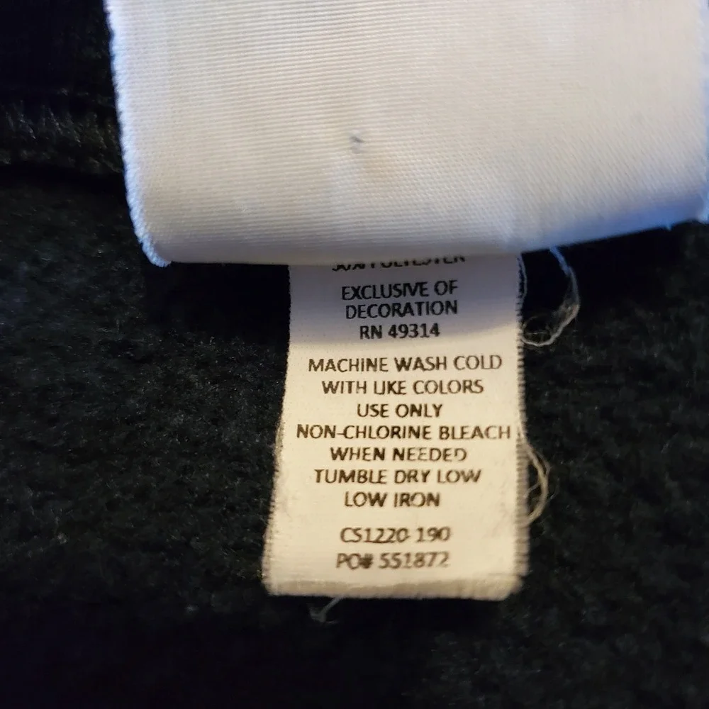 Vtg Carson Newman Eagles Sweatshirt Adult Medium Blue Champion‎ Eco Fleece